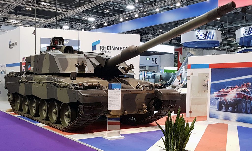 BAE unveils 'Black Night' – the first fully-upgraded Challenger 2 tank