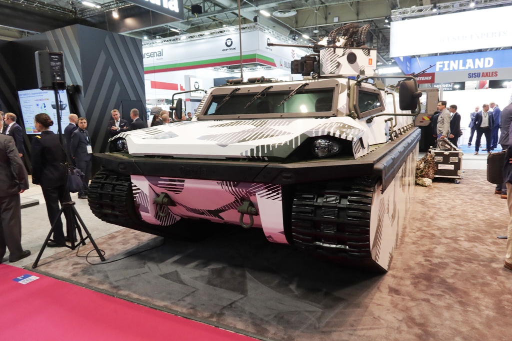 Eurosatory 2024 – Patria unveils the FAMOUS concept car